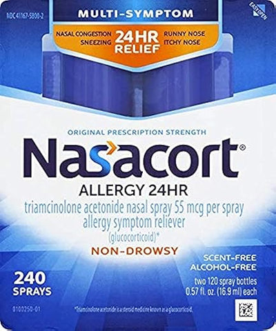 Spray Nasal, 240 Pulverizações Totais – Compre Agora! - Nasacort