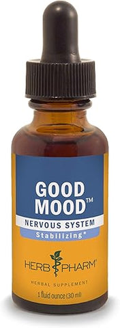Fórmula Herbal Líquida Good Mood com Hipérico para Equilíbrio Emocional Saudável – 30ml - Herb Pharm