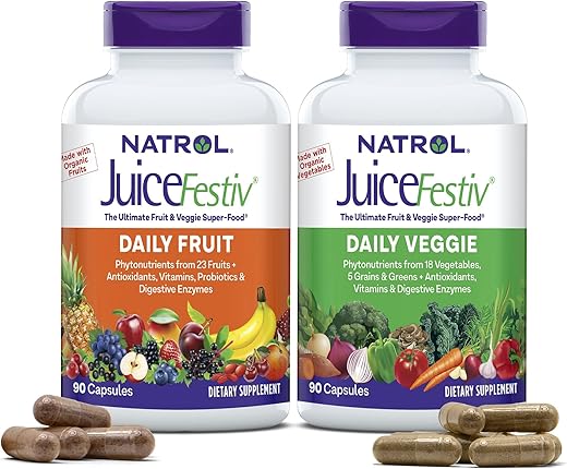 JuiceFestiv: Superalimento Diário de Frutas – 500g - Natrol