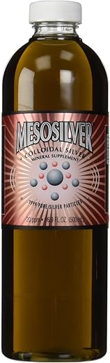 Purest Colloids - MesoSilver ® 20 ppm Prata Coloidal, 500 mL/16.9 fl. Oz – Compre Agora!