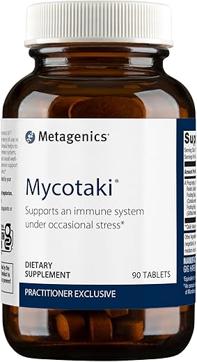 Mycotaki Metagenics – 90 Cápsulas | Fórmula Potente para Saúde | Composto de Ervas | Suporte Imunológico | 90g