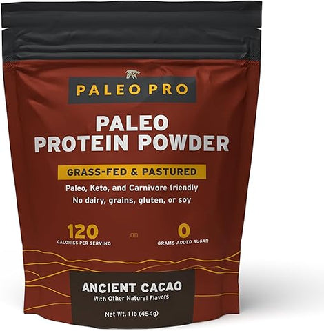 Paleo Pro - Proteína em Pó PaleoPro de Pasto, Livre de Glúten e Laticínios | Sem Açúcar, Soja, Grãos ou Carboidratos Líquidos | Paleo