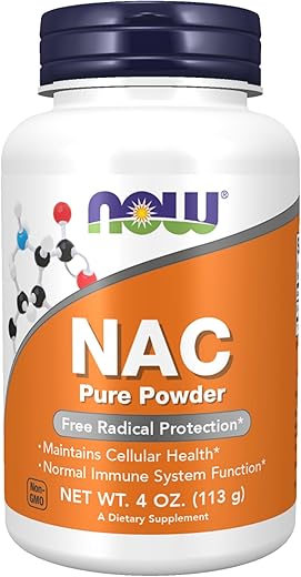 NAC Pó Puro – 113 g | Aumente sua saúde com o NAC da NOW Foods - NOW Foods