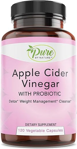 Probiótico de Vinagre de Maçã Pure By Nature para Mulheres – Benefícios para a Saúde Feminina