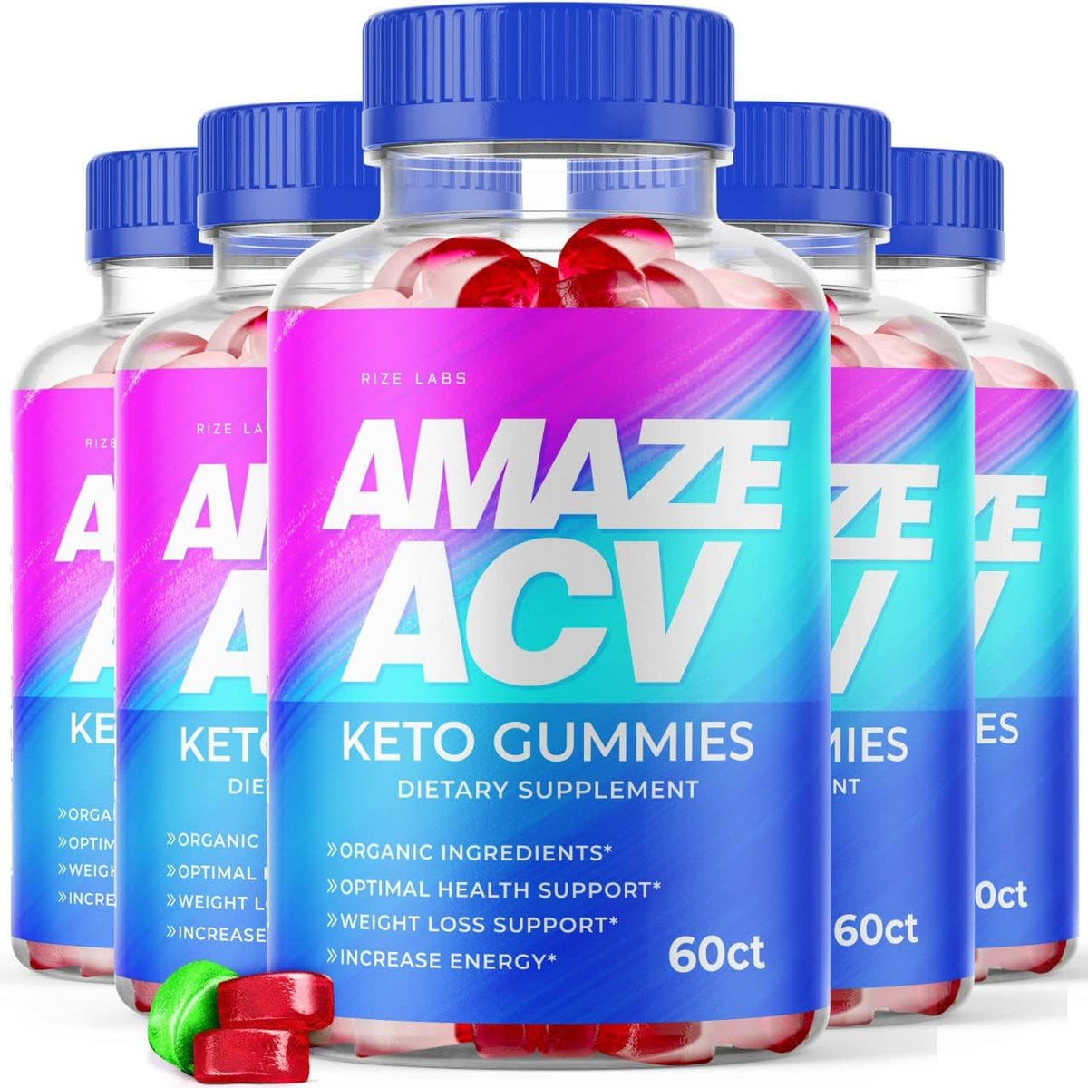rize labs - (5 Pacotes) Gomas de Amaze ACV Keto para Perda de Peso – Gomas de Amaze Keto – Avançado de Vinagre de Maçã Keto Orgânico Aumenta Energia Gomas de Amaze Keto Pastilla Gomita Gunmies (300…)