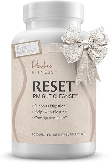 Reset – Auxílio Digestivo Noturno, Alívio de Inchaço – Marca Paulina - Paulina FITNESS