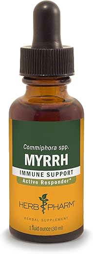 Extrato Líquido de Mirra para Suporte ao Sistema Imunológico – 30ml (DMYRR01) - Herb Pharm