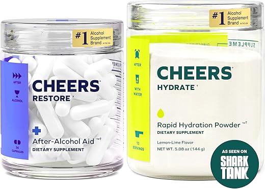 Combo Clássico Cheers | Restaurar Hidratar | Reidratar | 500ml