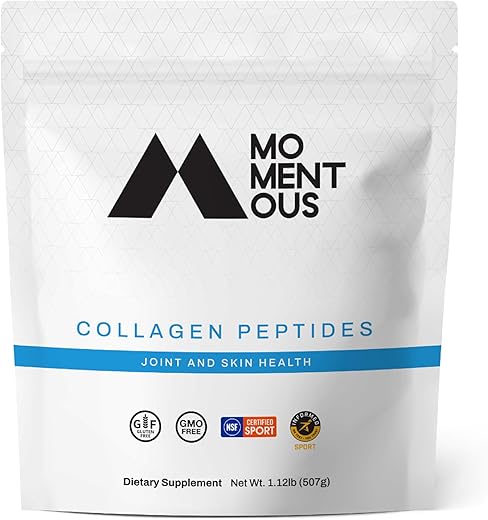Pó de Peptídeos de Colágeno de Pasto – Proteína de Colágeno para Cabelo, Pele, Unhas – 100g - Momentous