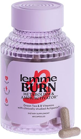 Burn – Ativador AMPK para Queima de Gordura Abdominal e Metabolismo Acelerado para Homens - Lemme