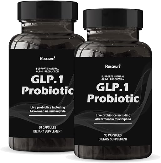 MAPUG - GLP-1 Probiótico 30 Cápsulas – 500M AFU Multi-Strain Probiótico Prebiótico, Suporte Natural à Produção de GLP-1