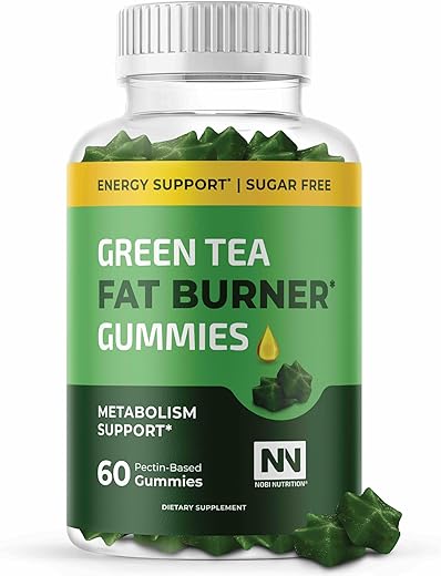 Nobi Nutrition - Pílulas de Emagrecimento de Chá Verde e Café Verde | 45% EGCG | Queimador de Gordura Abdominal | Estimulante de Metabolismo