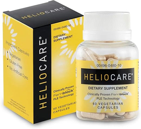 Antioxidante para a Pele 60 Cápsulas (2 Pacotes) – Proteção Solar e Antienvelhecimento - Heliocare
