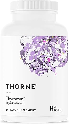 Thyrocsin – Cofatores da Tireoide para Suporte da Função Tireoidiana – 120 Cápsulas - THORNE