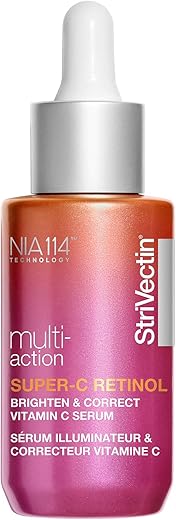 StriVectin Super C Retinol Brighten – Creme Iluminador com Vitamina C e Retinol, 30g