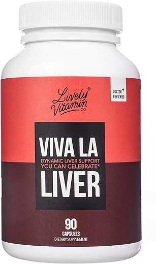 Viva La Liver: Função Melhorada – Limpeza – Desintoxicação – Eliminação de Toxinas – 100% Natural e Eficaz - LIVELY VITAMIN CO