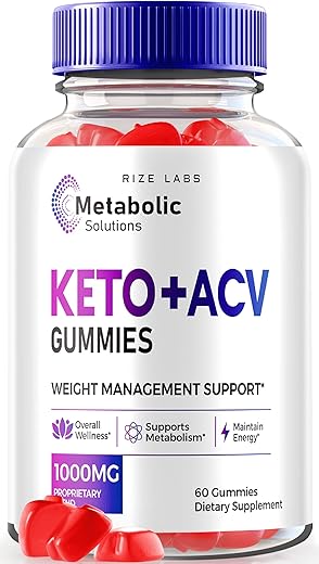 rize labs - Metabolic Solutions Keto ACV Gummies – Emagrecimento Avançado com Vinagre de Maçã, Avaliações Oficiais do MetabolicSolutions Keto Plus ACV (60…)