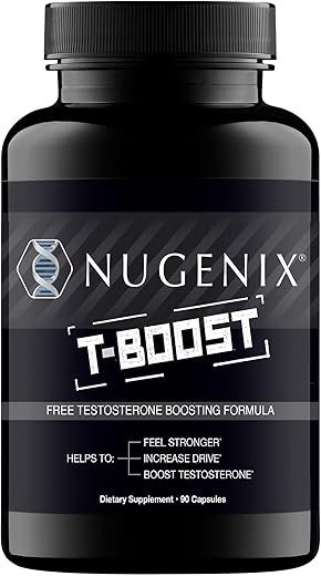 T Boost – Suplemento Potencializador de Testosterona Grátis para Homens, 90 Comprimidos - Nugenix