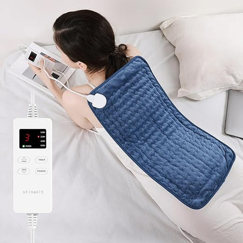 stinaolt - Aquecedor para as Costas, Almofada Térmica para Cólicas Menstruais com 6 Configurações de Calor