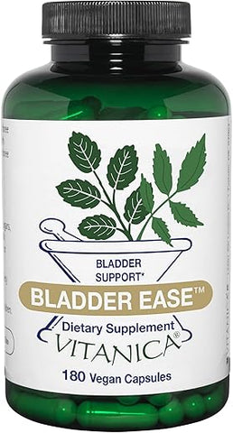 Bladder Ease – Suporte para a Bexiga, Vegano, 180 Cápsulas - Vitanica