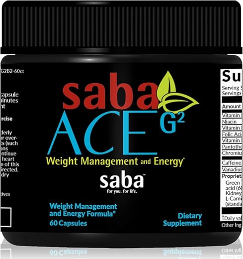 ACE G2 – Queimador de Gordura Termogênico. Perda de Peso, Supressor de Apetite - Saba