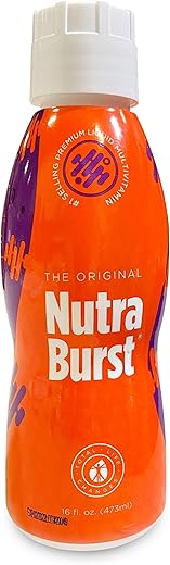 Nutraburst - Total Life Changes NutraBurst Premium – Fórmula Nutricional Poderosa – Energia, Desintoxicação e Equilíbrio da Dieta – 32 Porções por Frasco (470ml)