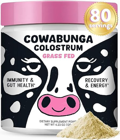 SonoHealth - Cowabunga Colostrum – Puro Premium, 100% Natural – 500g