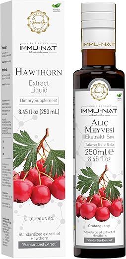 Immu-nat - Hawthorn Berry Líquido (250ml) – Cardiovascular