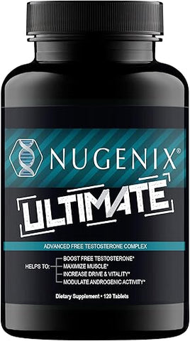 Ultimate – Booster de Testosterona, 120 comprimidos | Marca Nugenix - Nugenix