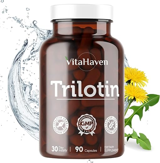 VitaHaven - Trilotin: Tratamento para Pés e Tornozelos Inchados com Edema na Perna Inferior – Reduz Inchaço nos Pés e Tornozelos por Retenção de Água – Inclui: Raiz de Dente-de-Leão