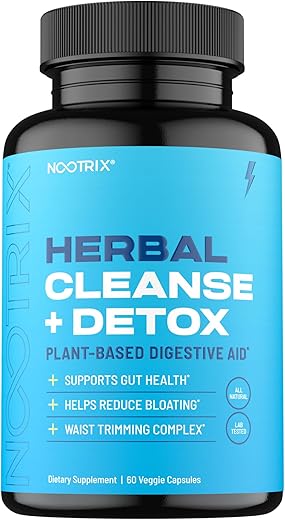 Nootrix - Herbal Cleanse Detox | Desintoxicação de 15 Dias para o Intestino | Marca Herbal Cleanse
