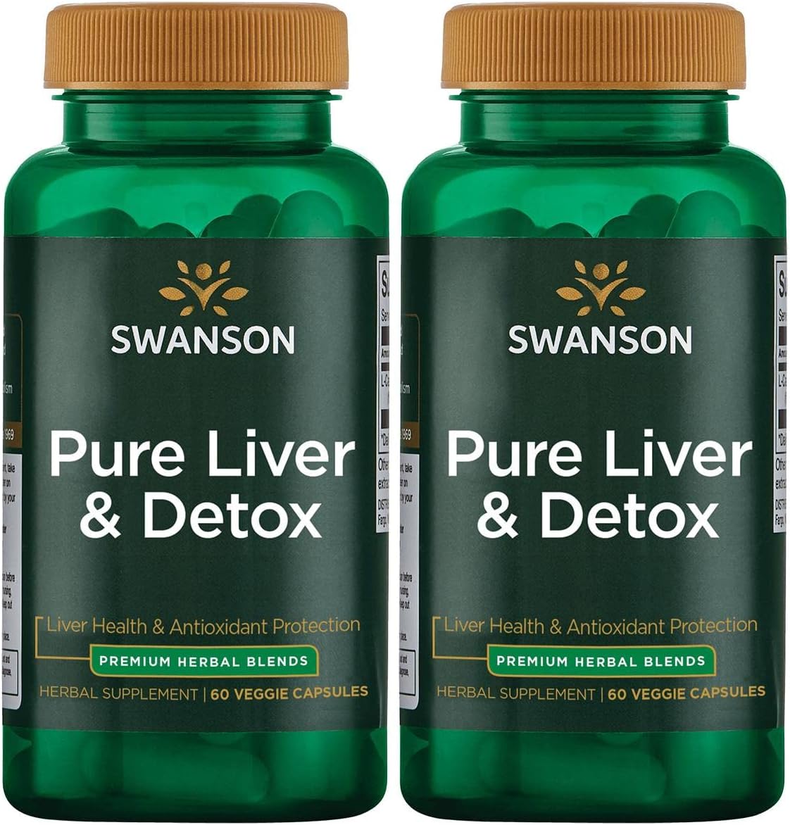 Fígado Puro – Suplemento Nutricional em Cápsulas – 60 Cápsulas - Swanson