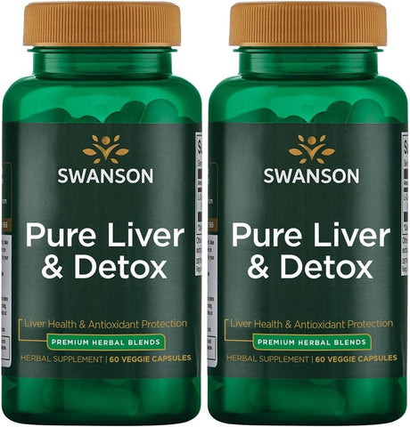 Fígado Puro – Suplemento Nutricional em Cápsulas – 60 Cápsulas - Swanson