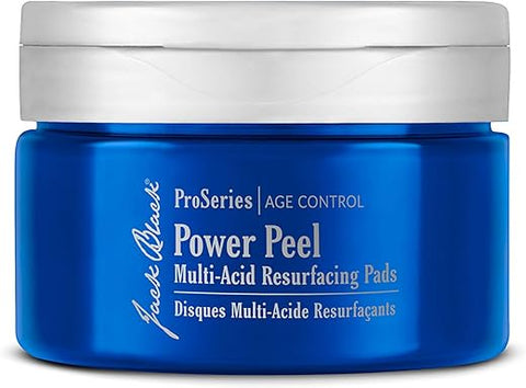 Jack Black Power Peel Pads – Resurfacing Multi-Ácido, 45 Unidades (Embalagem de 1)
