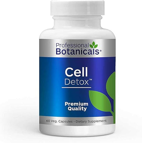 Professional Botanicals - Cell Detox Vegan – Limpeza Celular Vegana – 100% Natural e Eficaz