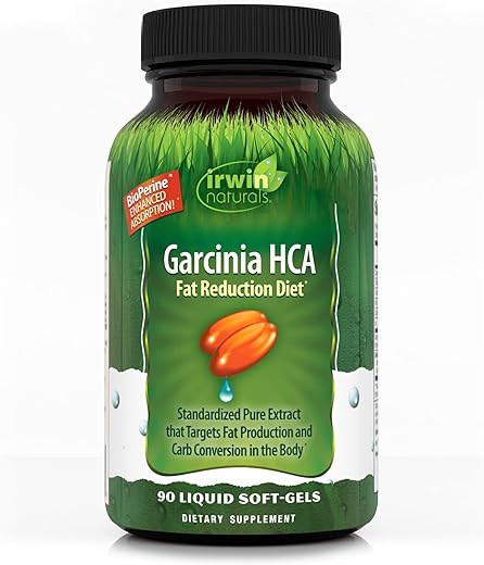 Garcinia Hca – Suplemento para Redução de Gordura, 90 Cápsulas - Irwin Naturals