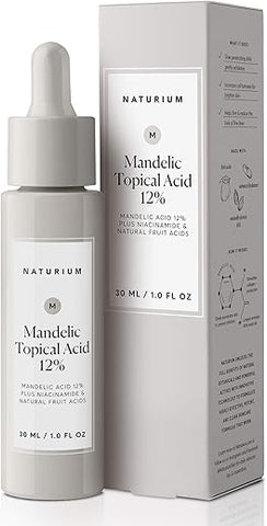 Ácido Mandélico Tópico 12%%, com Niacinamida – 30ml - Naturium