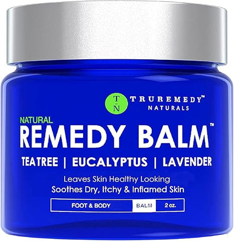 Bálsamo Remédio com Óleo de Melaleuca – Pomada Calmante para Alívio de Coceira em Erupções - Truremedy Naturals