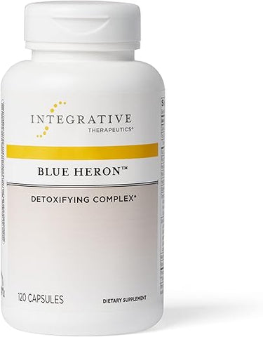 Blue Heron – Complexo Detox com Fibras Alimentares, Ervas e Probióticos – Suporta a Função do Cólon – Inclui Feno-grego – Sem Lactose – 120 Cápsulas - Integrative Therapeutics