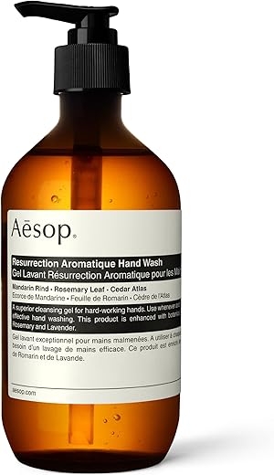 Resurrection Aromatique Hand Wash – Sabonete Líquido Suave com Óleos de Laranja, Alecrim e Lavanda – 500 ml - Aesop