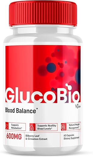 Vytax - Glucobio Blood Support – Cápsulas Glucobion 4 Fórmula Oficial – Ingredientes Naturais – Glucose-Bio Máxima Potência