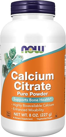 NOW Foods - NOW Citrato de Cálcio, 240 ml (Pacote com 3) – Marca NOW, Alta Visibilidade