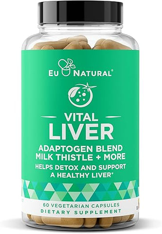 Eu Natural - Vital Liver Cleanse Detox – Limpeza e Desintoxicação do Fígado para uma Saúde Vital