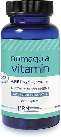 PRN Physician Recommended Nutriceuticals - PRN nūmaqula Vitamin – Vitaminas para os Olhos com Luteína – Fórmula AREDS2 – 60 cápsulas