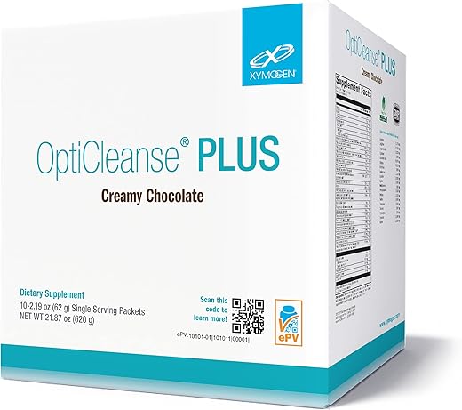 OptiCleanse Plus – Shake Vegano de Proteína com Vitaminas e Minerais | Marca XYMOGEN - XYMOGEN