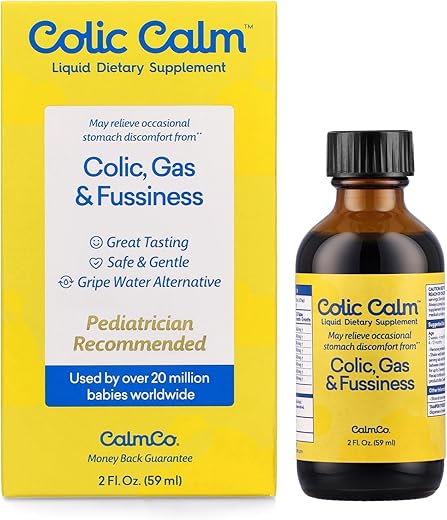 Água para Cólicas, Alívio para Cólicas – 120 ml - Colic Calm