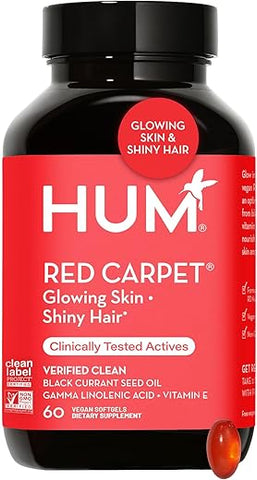 Red Carpet – Pele Radiante | Fórmula para uma pele deslumbrante | 30 cápsulas - HUM