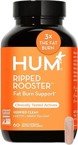 Ripped Rooster – Chá Verde Natural para Acelerar o Metabolismo, Controlar a Fome e Queimar Gordura - HUM