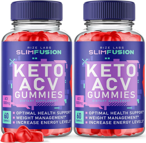 rize labs - (2 Pacotes) Gomas de Keto ACV Slim Fusion – Perda de Peso Avançada, Gomas de Keto ACV Slim Fusion, Gomas de Keto Slim Fusion, Keto Plus ACV Slim Fusion – Marca Slim Fusion