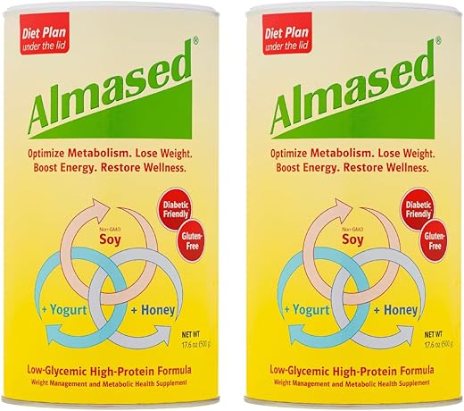 Pó Multi-Proteico 500g (Pacote com 2) – Marca Almased - Almased